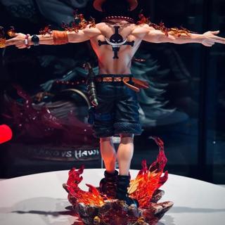 One Piece GK LX Ba Anh Em - Tượng Ace Chữ Thập Giang Tay Đế Phát Sáng - Giao Hàng Từ Hà Nội