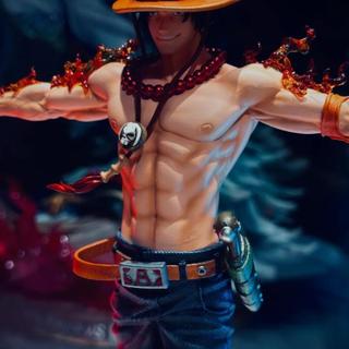 One Piece GK LX Ba Anh Em - Tượng Ace Chữ Thập Giang Tay Đế Phát Sáng - Giao Hàng Từ Hà Nội