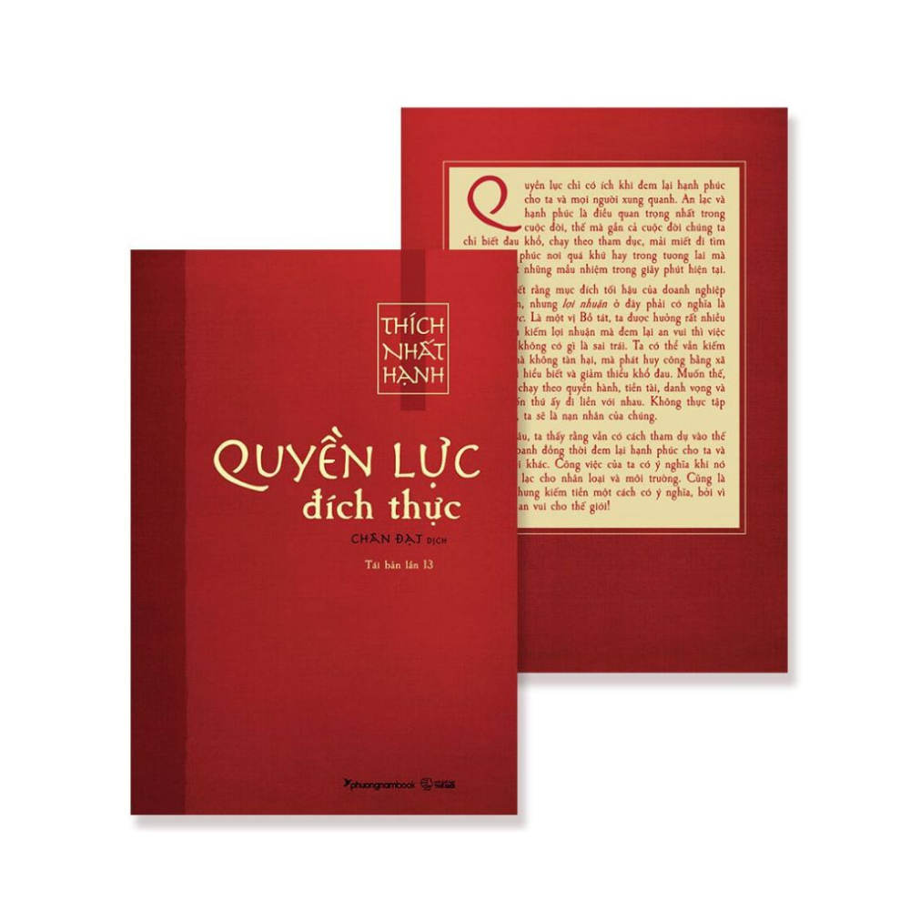 Sách - Quyền Lực Đích Thực - Thích Nhất Hạnh