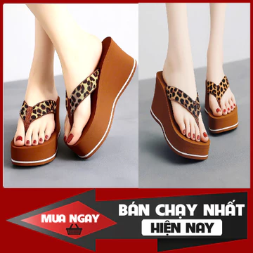 Dép kẹp xốp lượn sóng quai hoạ tiết 5f,7f,9f,dép, dep, dép nữ, depnu,dép kẹp đế cao,dép nữ xinh SUN