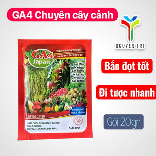 Phân Bón Lá GA4 Japan - Siêu Kích Thích Sinh Trưởng, Đâm Chồi, Bật Đọt, Lớn Trái, Đẹp Màu