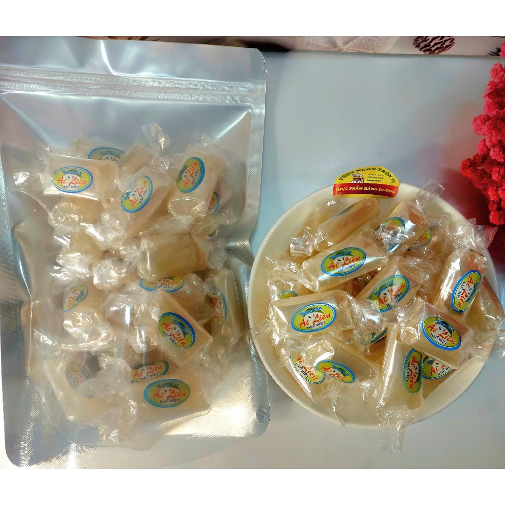 200g/100g Kẹo Mãng Cầu Ái Liên_Đặc Biệt_ăn vặt, food, ngon