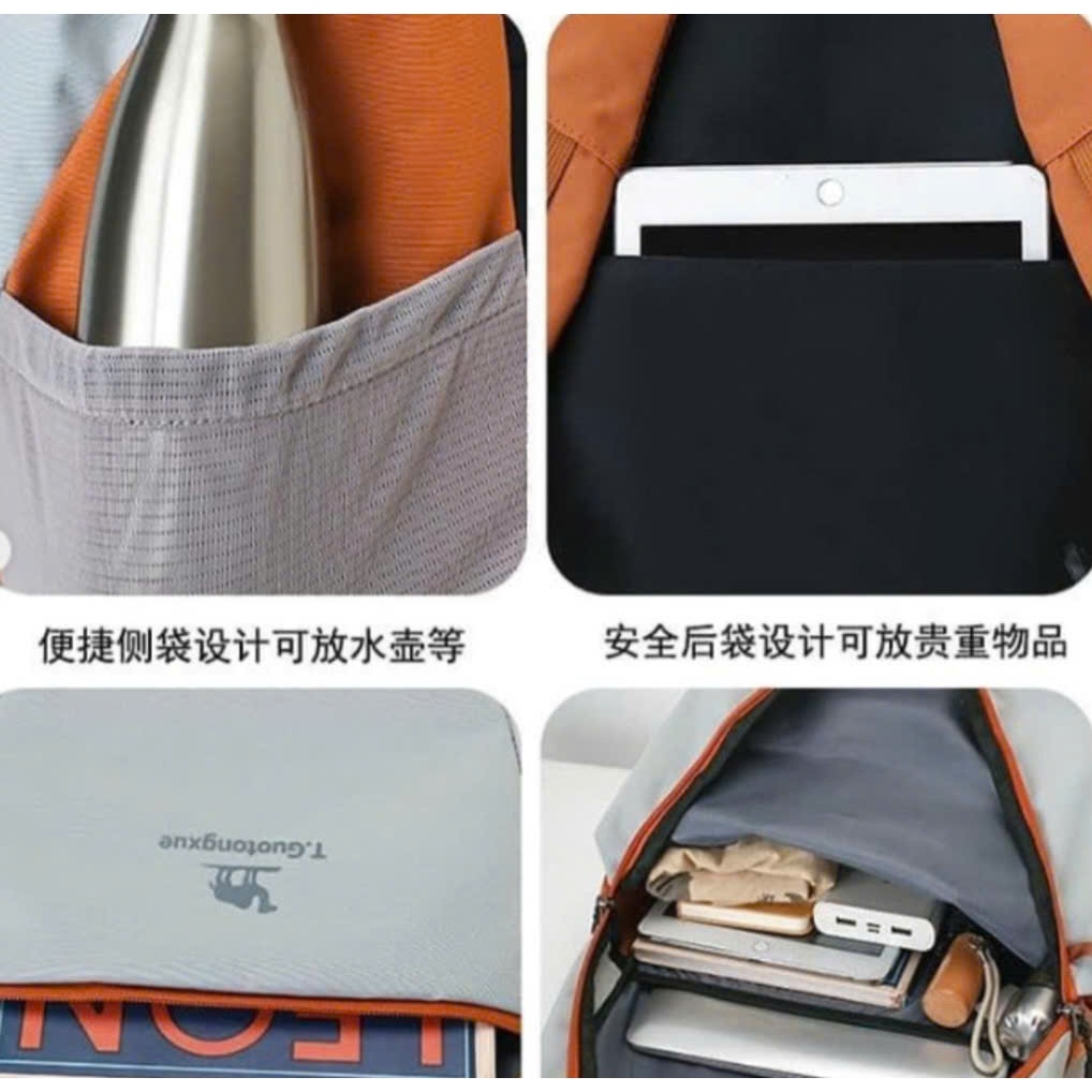 Balo du lịch thể thao unisex siêu nhẹ | Balo dã ngoại chống nước bền đẹp, đa năng tiện dụng B04