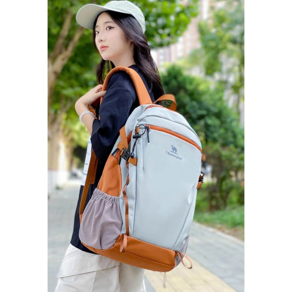 Balo du lịch thể thao unisex siêu nhẹ | Balo dã ngoại chống nước bền đẹp, đa năng tiện dụng B04