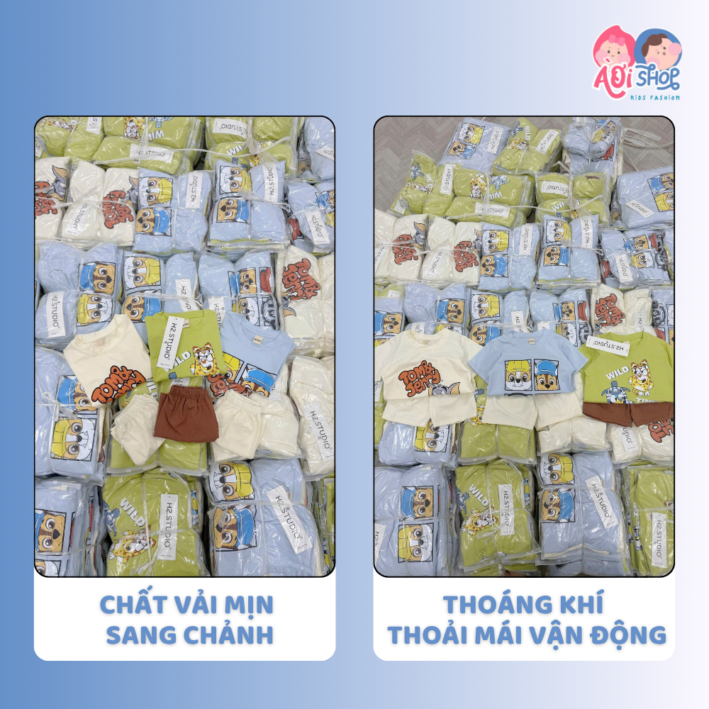 [À ƠI SHOP] R31- set 3 bộ cộc tom chó cứu hộ và wild- a100.204