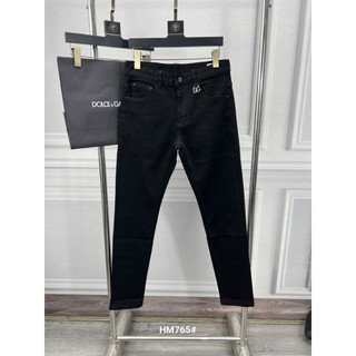Quần jean nam ống côn đen basic form slim trẻ trung HM765