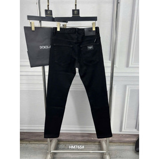 Quần jean nam ống côn đen basic form slim trẻ trung HM765