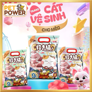 Cát Vệ Sinh MANEKI TAAKO Cho Mèo - Túi 9L