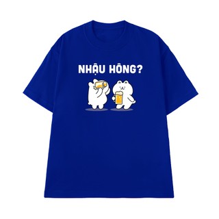 Áo Thun Local Brand NGỐ TEE Nhậu Hông Form Unisex Chất Vải Cotton 100 Thoáng Mát Mềm Mịn