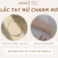 Lắc tay nơ đính đá cá tính trang sức nữ cao cấp ý 925 - IMOON016
