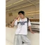 Áo Thun Form Boxy GODMOTHER STUDIO Áo In Chữ Unisex Phong Đường Phố Menswear