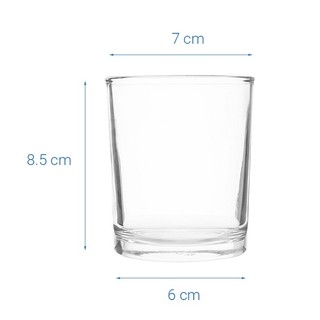 (Thanh Lý Giá Sốc) Cốc Thủy Tinh đựng nước 200ml dùng để uống nước, trà đá, cafe