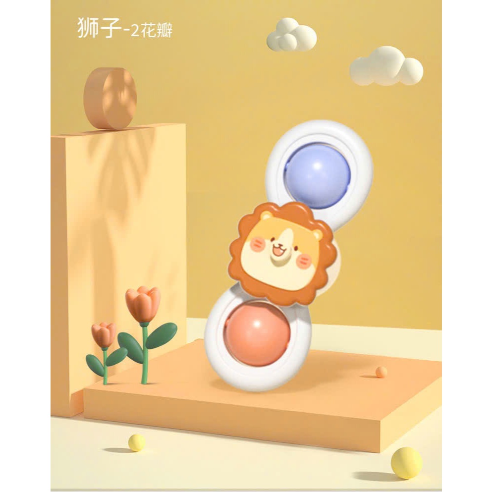 Set đồ chơi 3 con quay spinner, chong chóng dính tường, âm thanh vui nhộn