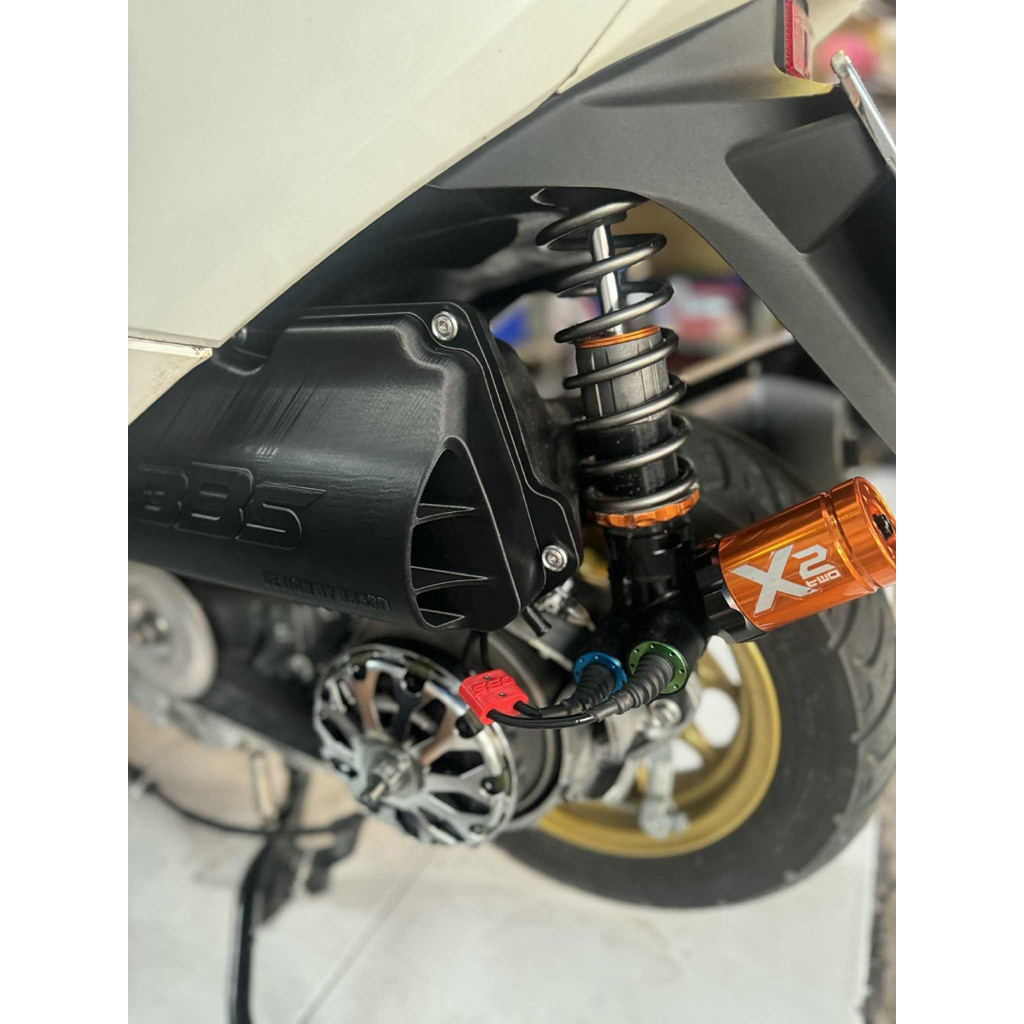 Nắp Pô Air Tăng Tốc BBS cho Lead 4val - Giorno 125
