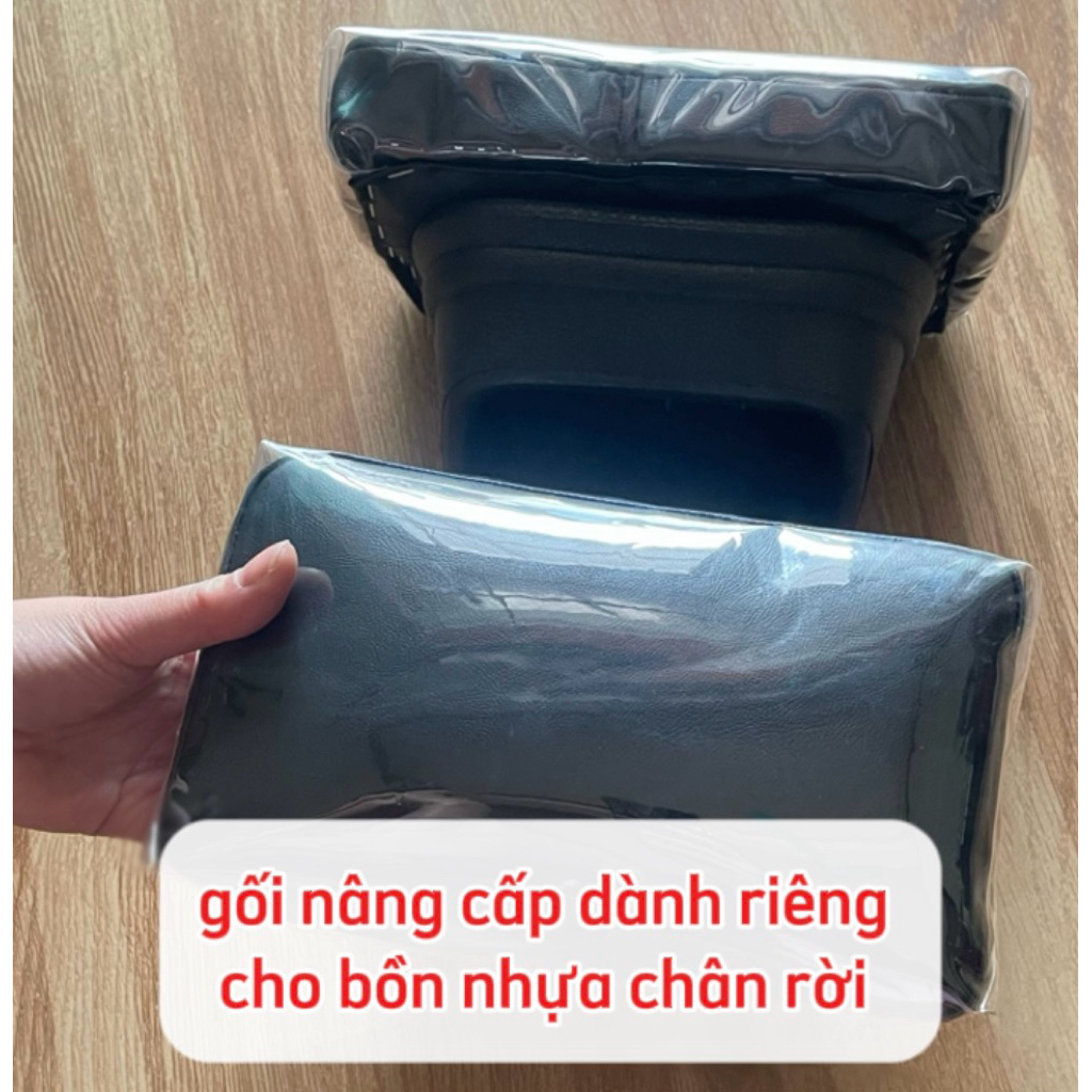 Gối nâng cấp cho bồn nhựa tròn chân đứng