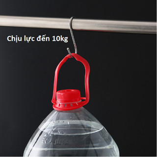 Móc Treo Đồ Inox Hình Chữ S Treo Đồ Siêu Chắc Chắn, Sáng Bóng Không Gỉ, Kích Thước Phù Hợp