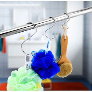 Móc Treo Đồ Inox Hình Chữ S Treo Đồ Siêu Chắc Chắn, Sáng Bóng Không Gỉ, Kích Thước Phù Hợp