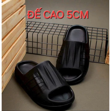 Dép quai ngang nam nữ đế cao 5cm freeship , dép đúc nam nữ , dép nam , dép nữ , dép bánh mì nam nữ thời trang hottrend