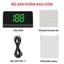 Màn Hình Hiển Thị Tốc Độ Ô Tô HUD W1 DAPANG Chip GPS Thông Minh Kết Nối Cổng USB, Dễ Dàng Quan Sát Tốc Độ-Hưng Phát Auto