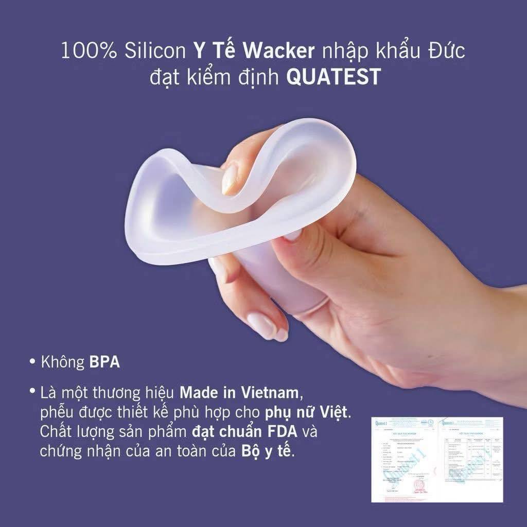 Phễu Silicon Haruna chính hãng
