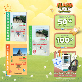 Sách - Combo 3 Cuốn Giáo trình Hán ngữ phiên bản mới (quyển thượng, quyển hạ, quyển thượng) - MCBooks Chính Hãng