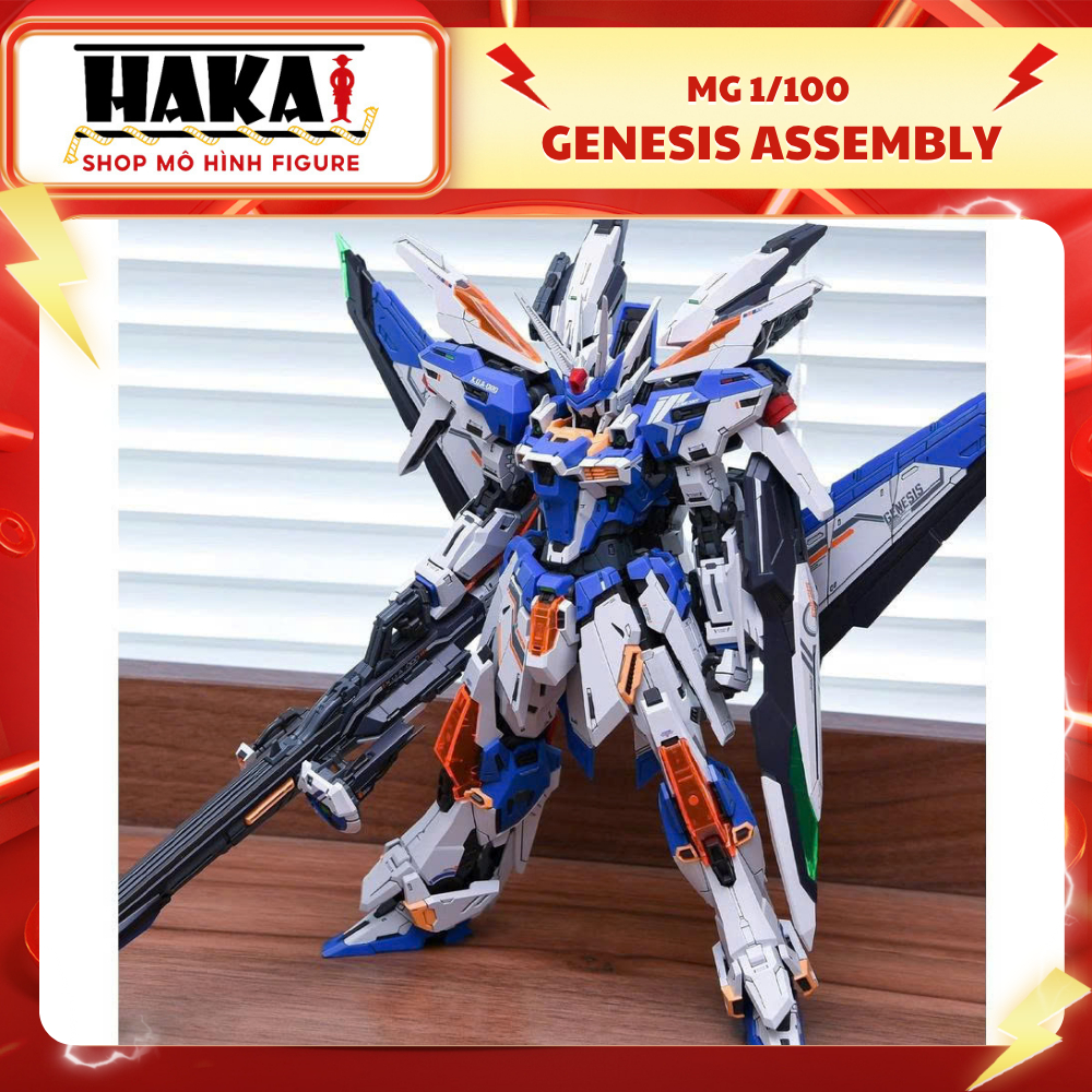 Mô hình lắp ráp MG 1/100 Genesis ( Bản Nhựa ) INERA - Mô hình Figure ...