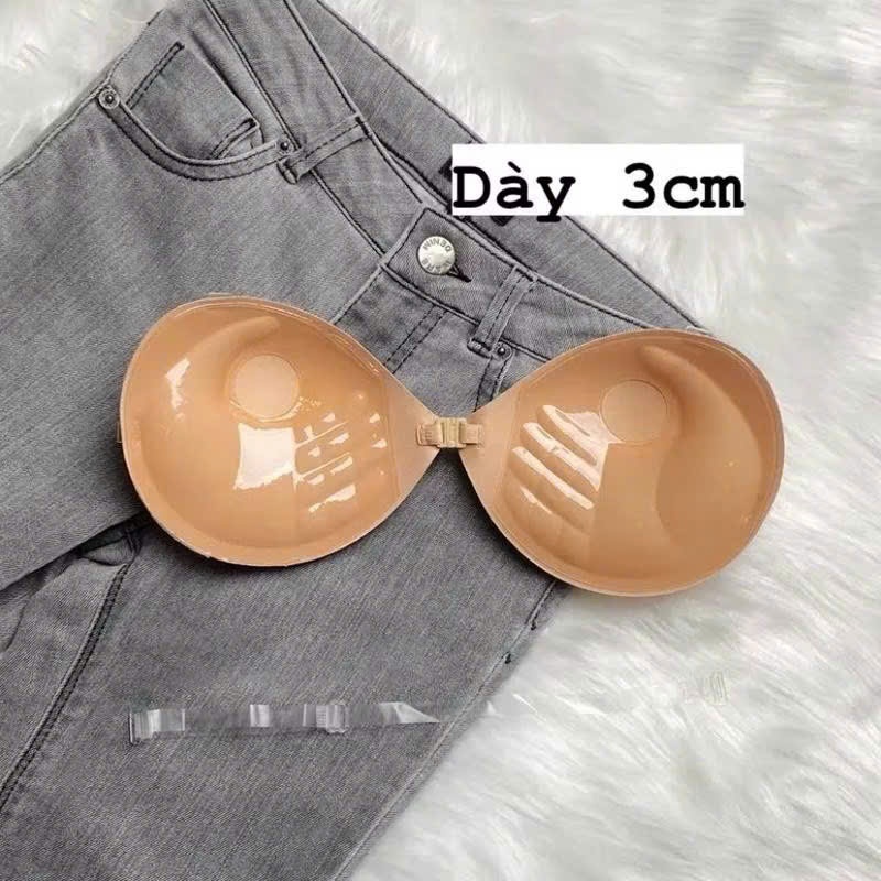 D10 [LOẠI 1] Áo Bra Dán Ngực KATHY BRA Chất Silicon Cài Trước Kèm Dây Trong Nâng Ngực Kèm Dây Trong | BigBuy360 - bigbuy360.vn