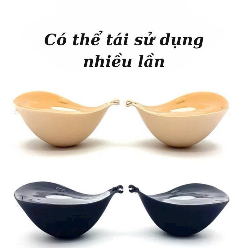 D10 [LOẠI 1] Áo Bra Dán Ngực KATHY BRA Chất Silicon Cài Trước Kèm Dây Trong Nâng Ngực Kèm Dây Trong | BigBuy360 - bigbuy360.vn