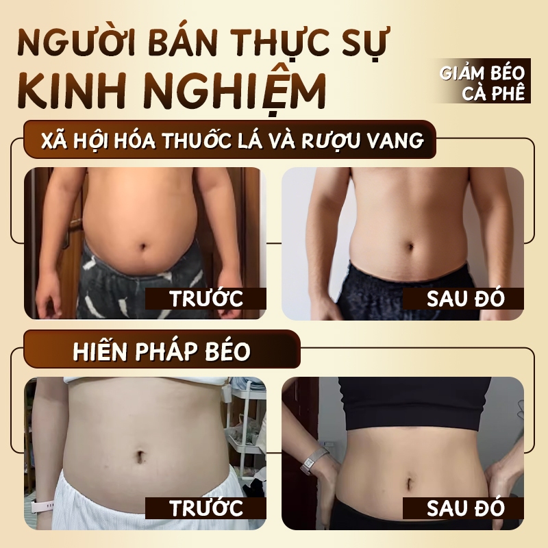 Cà Phê ESMOND NATURAL Coffe tan mỡ cực mạnh, giảm béo giữ dáng đẹp da an toàn