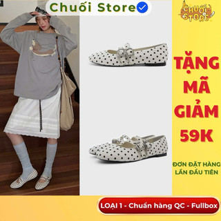 Giày bệt nữ da PU tổng hợp dệt vải đế cao su cao cấp đơn giản dễ thương thoải mái
