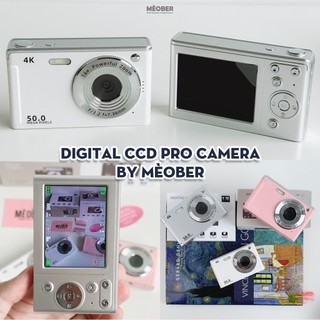 [Tặng thẻ nhớ] Máy ảnh kĩ thuật số digital CCD Pro Camera - quay, chụp 50MP sắc nét, nhỏ gọn phong cách Y2K by MèoBer
