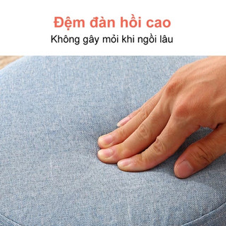 Panda Ghế đẩu thấp thấp đa năng Ghế Đôn Sofa Ghế  Gác chắc chắn  ( mặt Tròn cao 20cm )