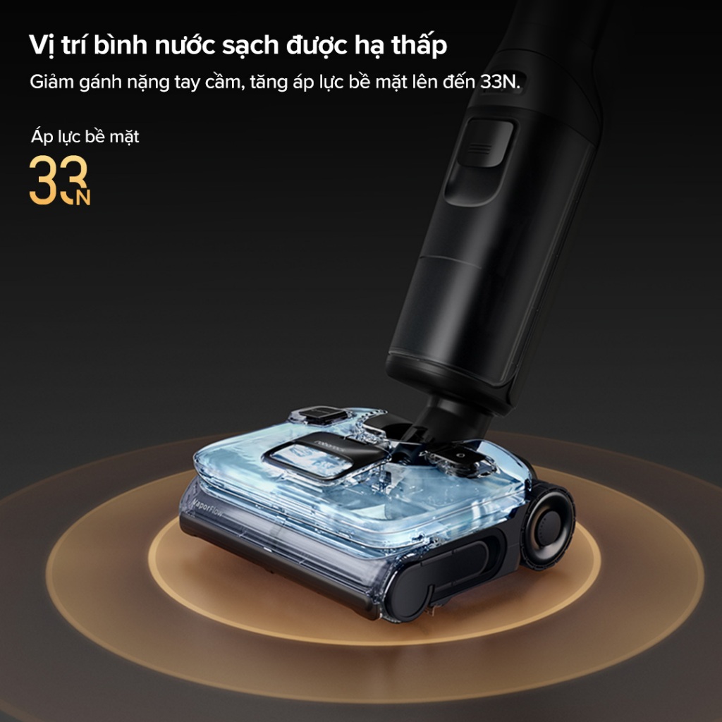 Máy hút bụi lau nhà cầm tay Roborock F25 Ultra| Lực hút 22 000Pa | Bảo hành 24 tháng