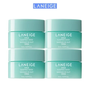 Phiên Bản Mới Bộ 4 Mặt nạ ngủ dưỡng ẩm LANEIGE Cica Sleeping Mask 8ML