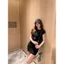 Đầm Ôm Body Dáng Ngắn RANSHI Váy Nhún Eo Mặc Đi Chơi Đi Cà Phê Chất Thun Gân Chính Phẩm - RBD148