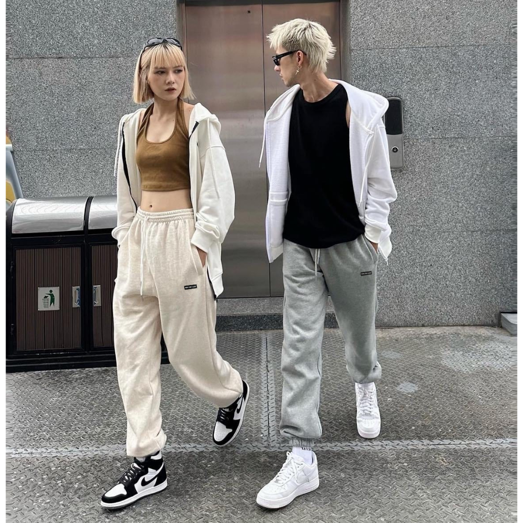 Quần Nỉ Bo Gấu Chất Liệu Nỉ Cotton Dày Dặn RT CLASSY SWEATPANTS