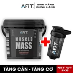 Bột Muscle Mass Afit 1kg – sữa tăng cân, tăng cơ sạch cho người gầy – không đậu nành – tặng kèm quà — ảnh 6
