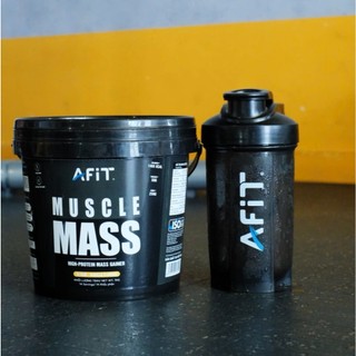 Bột Muscle Mass Afit 1kg – sữa tăng cân, tăng cơ sạch cho người gầy – không đậu nành – tặng kèm quà