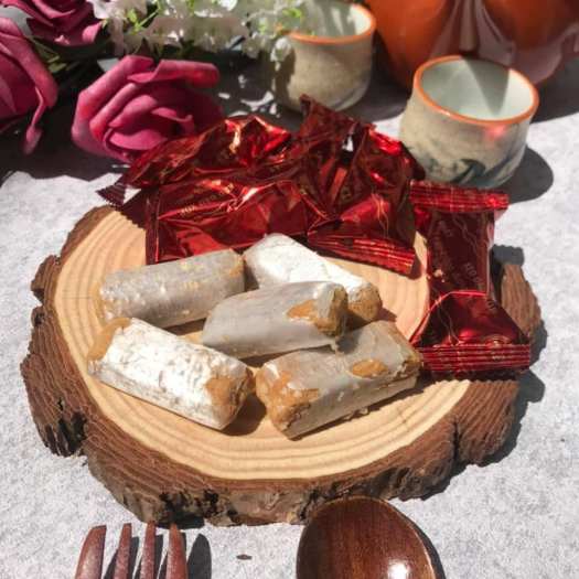500g Kẹo Đậu Phộng Bơ, Gói đỏ _Nhiều Đậu, Mè_ăn vặt, food, ngon