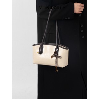 Túi xách nữ đeo vai VINICHY, tote dung tích lớn size 30cm HA735