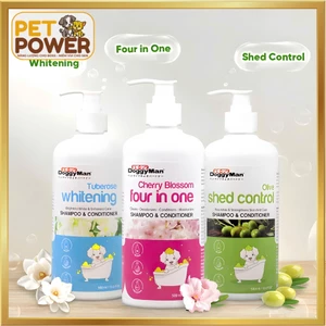 Sữa tắm cho chó mèo DoggyMan 500ml - Dưỡng lông da, khử mùi, dưỡng lông, cấp ẩm