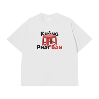 Áo phông nam nữ unisex form vừa Không phải bàn, áo thun tay ngắn cổ tròn cotton mềm mát - ta/tb2051
