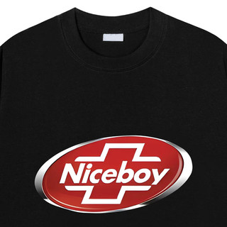 Áo phông nam nữ unisex form vừa Nice boy, áo thun tay ngắn cổ tròn cotton mềm mát - ta/tb2045