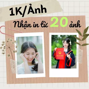 in ảnh theo yêu cầu 1K/ 1ảnh - nhận in từ 30 tấm in trên 50 ảnh có quà