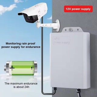 COD Bộ lưu điện dung lượng cao 5400mAh Wifi Camera - UPS 12V 2A 3M-5400mah