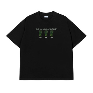 Áo phông nam nữ unisex form vừa Anh em mình hẹ hẹ hẹ, áo thun tay ngắn cổ tròn cotton mềm mát - ta/tb2041