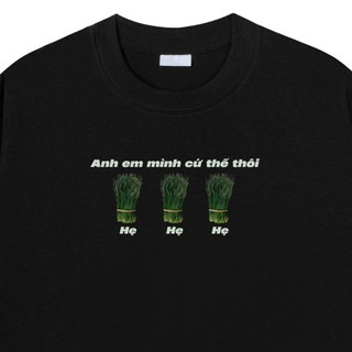 Áo phông nam nữ unisex form vừa Anh em mình hẹ hẹ hẹ, áo thun tay ngắn cổ tròn cotton mềm mát - ta/tb2041