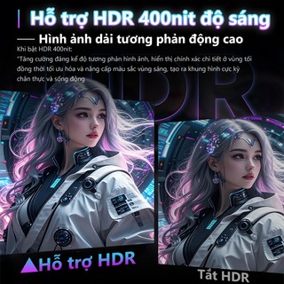 màn hình 27 inch game 165Hz/1ms(GTG) Full HD 1080P IPS Hỗ trợ HDMI/VGA/DP HDR400 Bảo hành 3 năm