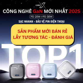 (Bộ sạc nhanh) Củ sạc nhanh 30W - Dây sạc nhanh 1.5m, Công nghệ Gan-An toàn Ổn định-Bảo vệ thiết bị-BH 2 Năm