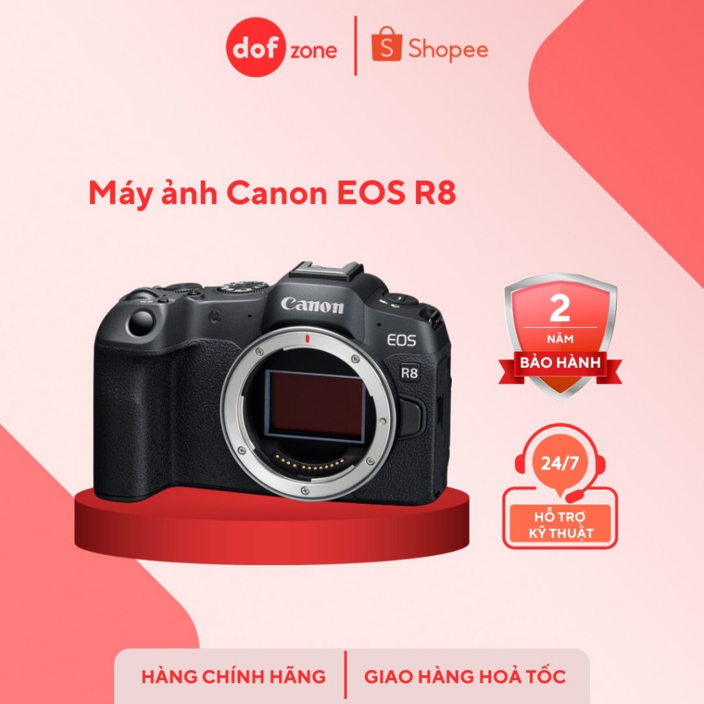 Máy ảnh Canon EOS R8 (Canon R8) - BH 24 Tháng - Chính hãng | Shopee ...